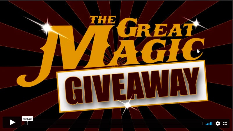 the great magic giveaway the great magic giveaway