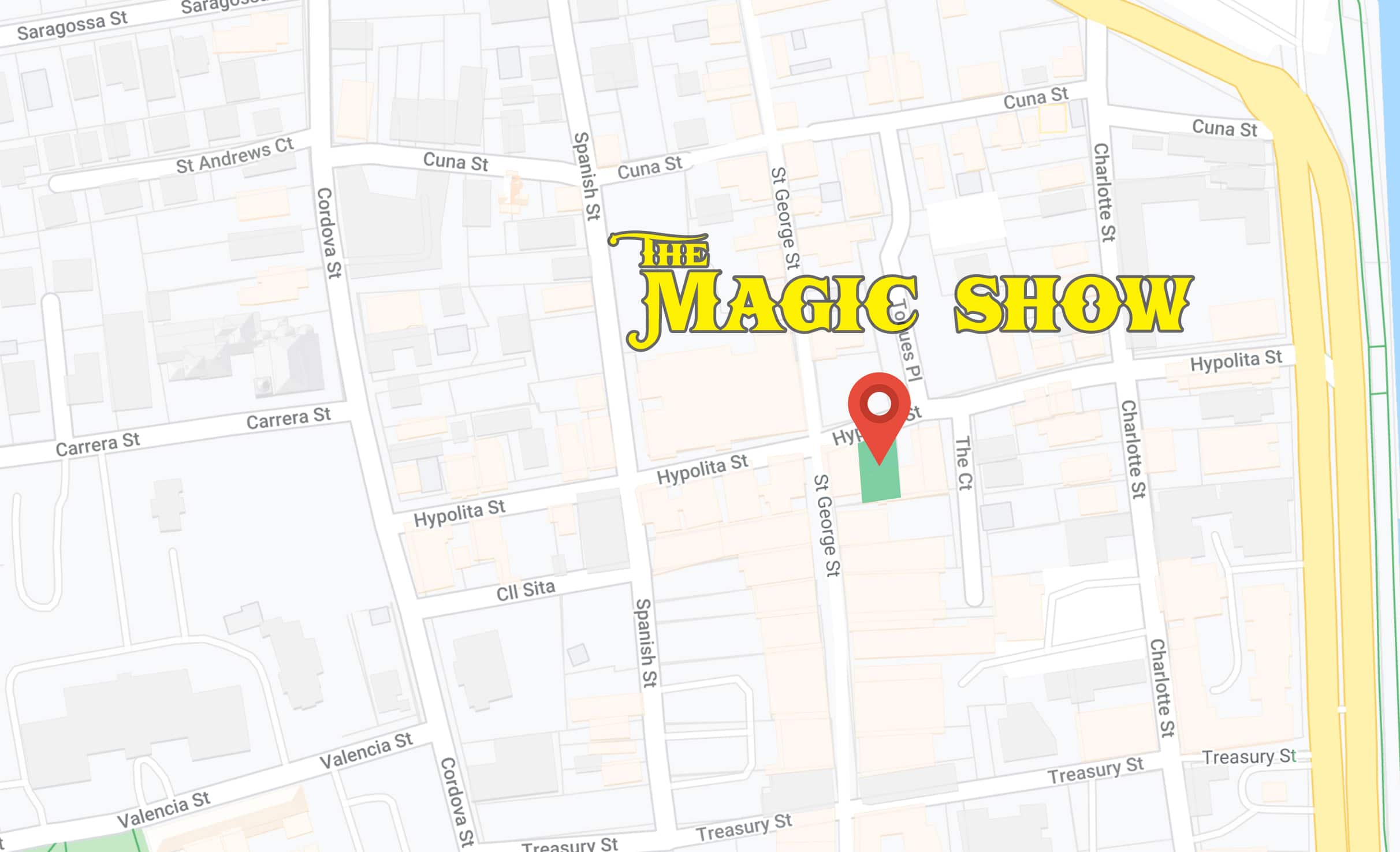 Our Map to See the Magic Show Our Map to See the Magic Show